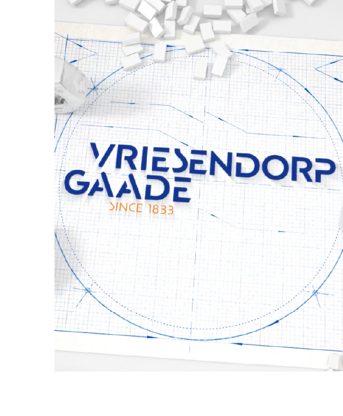 For Vriesendorp & Gaade intoappsnwebs created branding, motion graphics, web design and web development